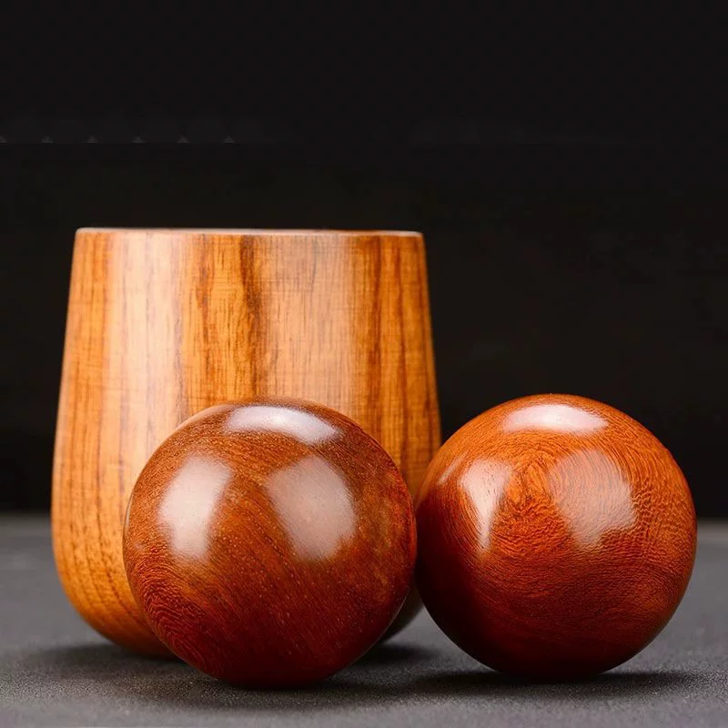 Оптовый Burmese rosewood мяч для гольфа здоровья ручка из розового дерева элемент руки фитнес-мяч