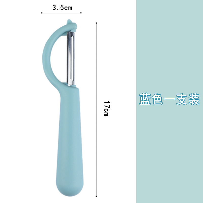 Cuchillo de corte de frutas de cocina de patatas regalo gran cantidad de cuchillo de raspado multifuncional de acero inoxidable puede no