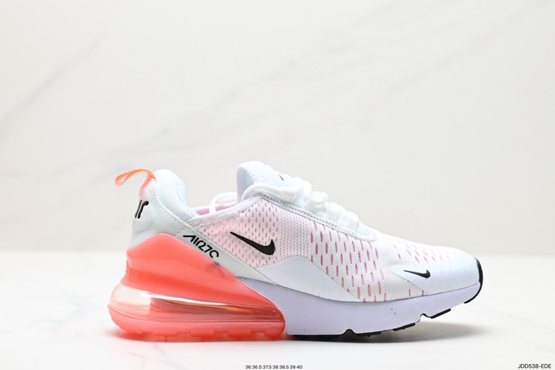 Fábrica de zapatos Putian Air Max270 cojín de aire mesh transpirable ligero zapatos de correr hombres y mujeres zapatos deportivos casuales comercio exterior
