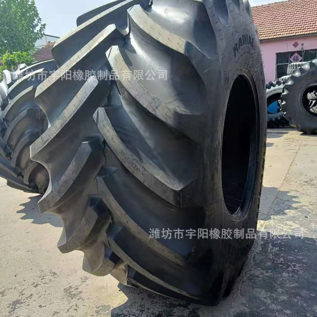 子午线真空胎800/65R32联合收割机轮胎30.5L-32可配内胎