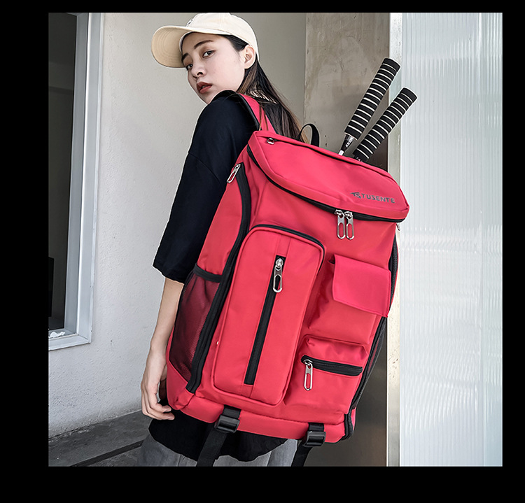 Badminton backpack, multifunctional, large capacity