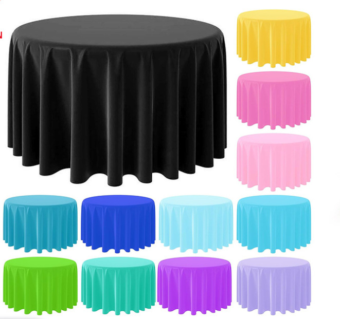 Transfronterizos desechables Pe manteles de mesa decorativos para fiestas de cumpleaños, fiestas de Navidad, bodas, fiestas de vacaciones