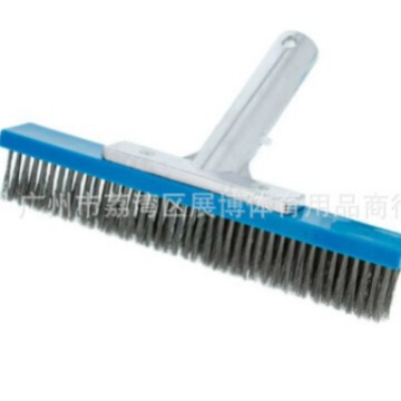 Swimming Pool Accessories Swimming Pool Cleaner Cleaning Brush Aluminum Back Brush 10inch Aluminum Handle Wire Brush Enhanced Cleaning Brush