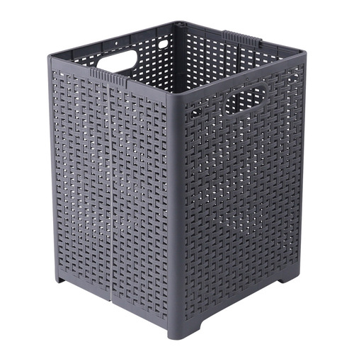 Japanese style dirty clothes basket laundry basket large bathroom folding dirty clothes basket hollow plastic dirty clothes storage basket toy basket