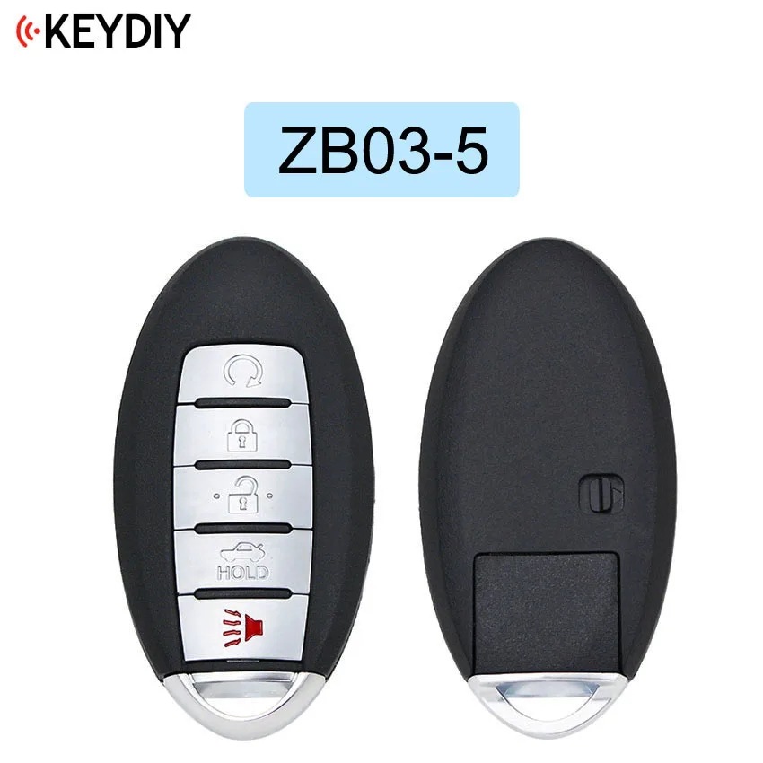 Universal KEYDIY ZB Series Submachine ZB28-3/ZB02-3/ZB05 Universal Remote Car Key KD Submachine (Car Keys) - zb03-5