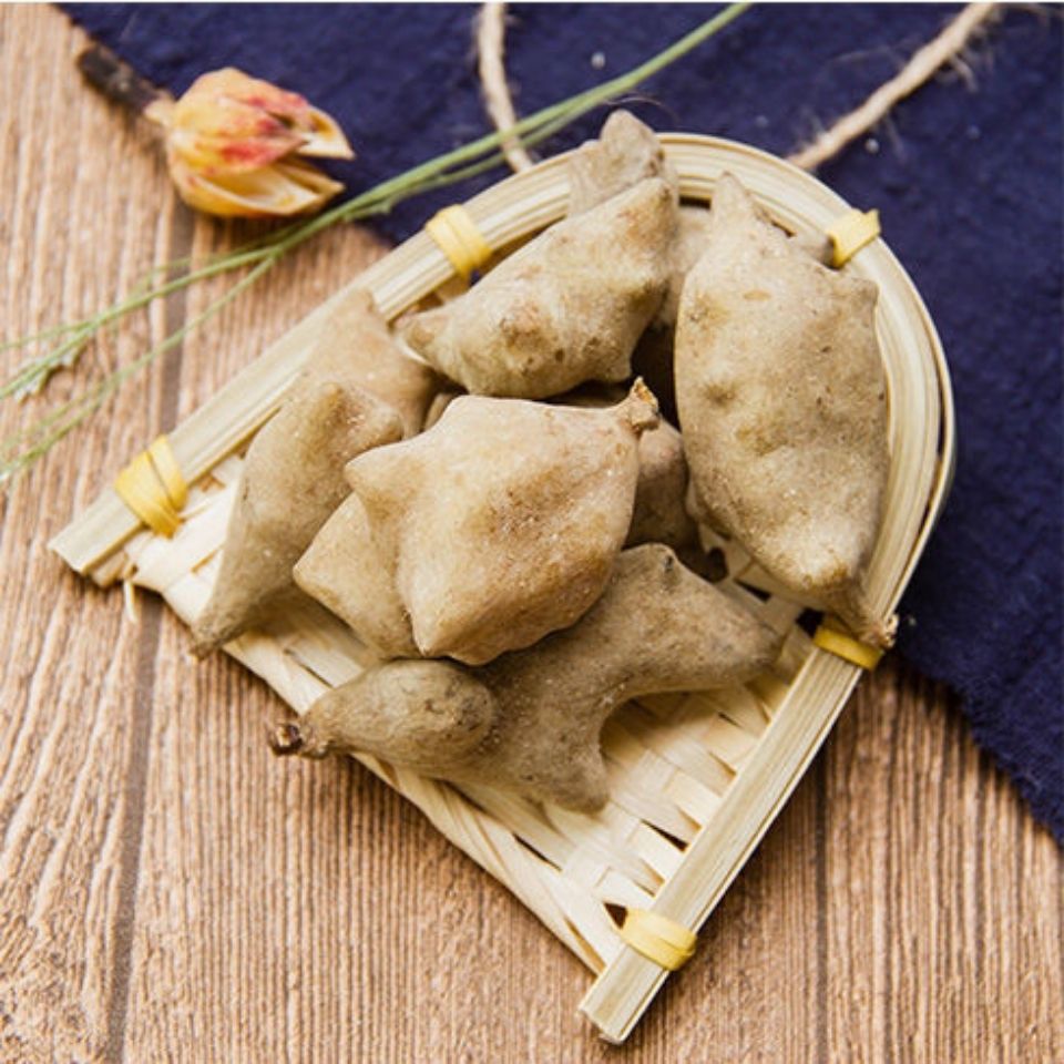 Wu Bei Zi Chinese Gallnuts 500g Dried Galla Chinensis Traditional Herb Sliced Form in use