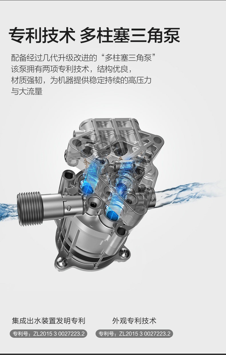 Greenfield High-Pressure Car Washer for Home Use 220V Portable Water Gun High-Power Water Pump Cleaning Machine Car Washing Tool