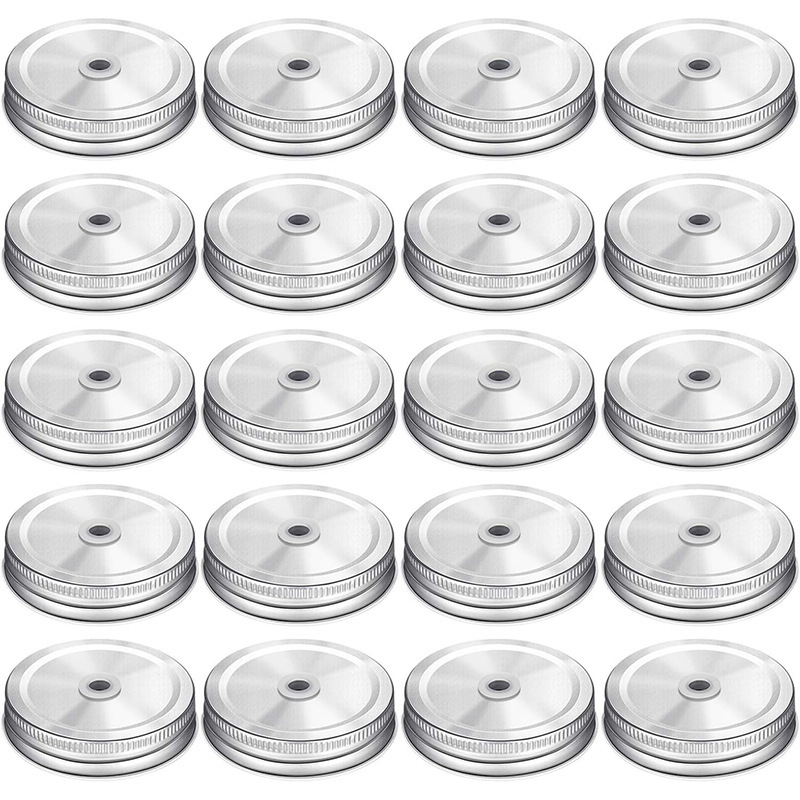 Amazon Mason Jar Lid with Wide Mouth, Mason Jar Lid with Hole, Integrated Lid, Straw Lid, Bottle Lid, Tinplate Lid Amazon Mason Jar Lid with Wide Mouth, Mason Jar Lid with Hole, Integrated Lid, Straw Lid, Bottle Lid, Tinplate Lid