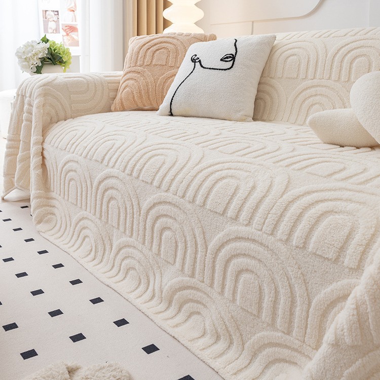 Plush universal winter modern sofa