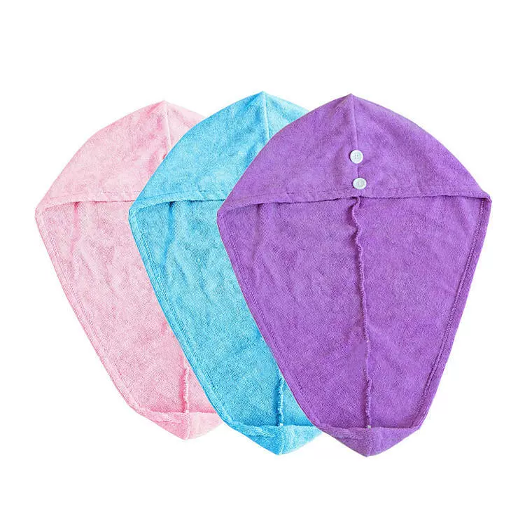 工厂直销干发帽加厚超强吸水速干毛巾发巾擦头巾浴帽LOGO定制