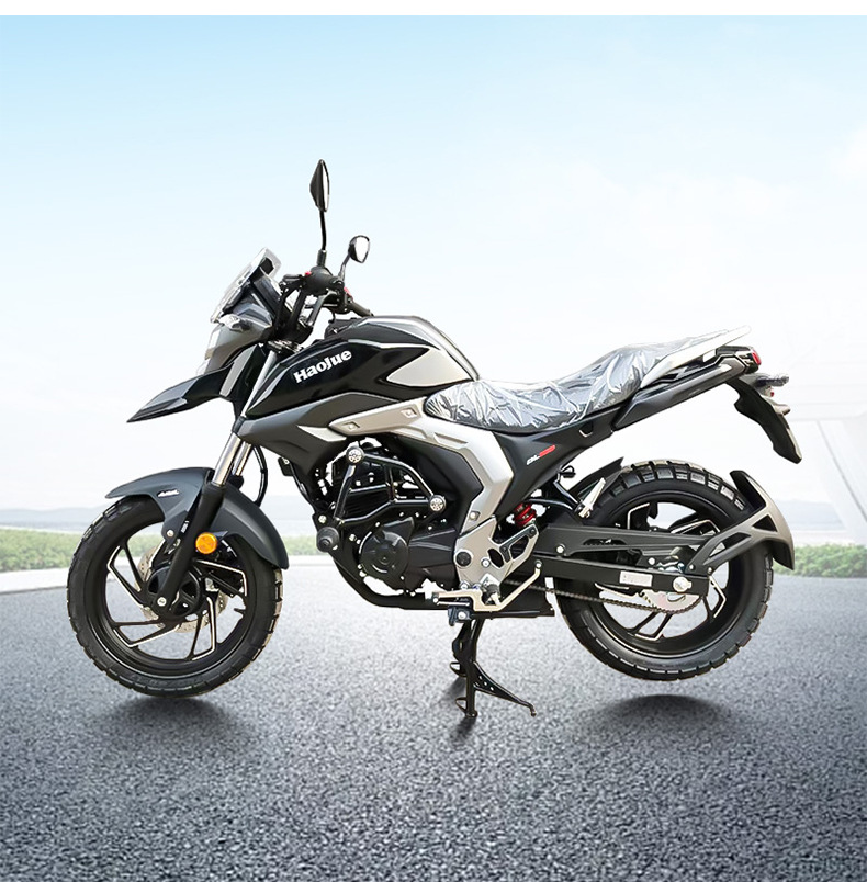 Suitable for Haojue Dl150 Bumper Front Bumper Dr160 Carbon Steel Anti-Fall Bar Motorcycle Competition Bar Modification Accessories