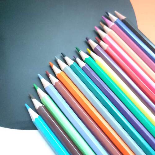Tube colored pencil set 12 colors student painting 18 colors 24 colors 36 colors pencil coloring drawing color lead wholesale