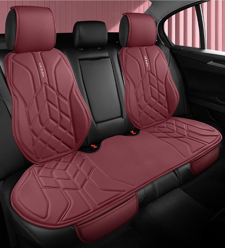 24 Years of Wholesale Car Seat Cushions, Business Nappa Leather Small Waist Split One-Piece Four-Season Multi-Piece Car Seat Cushions