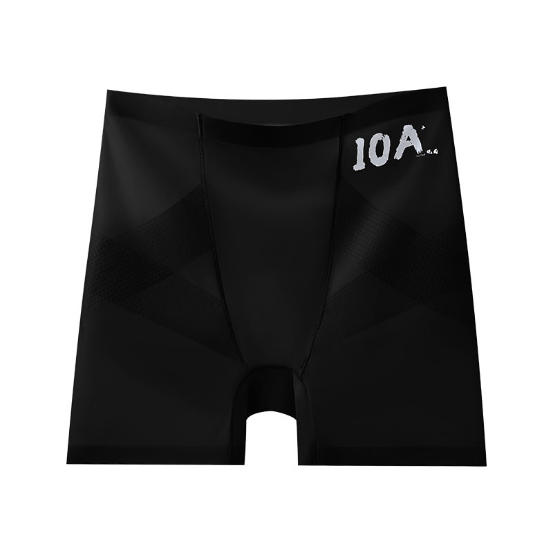 Pantalones de seguridad anti-luz, ropa interior, leggings finos sin costuras dos en uno, bóxer de seda helada, pantalones de seguridad para mujer de verano