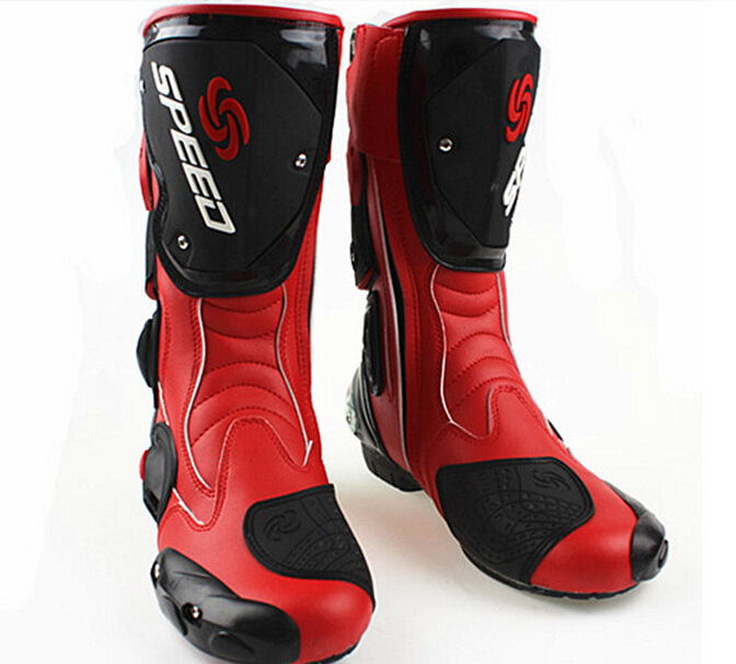 PRO-BIKE botas de montar en motocicleta botas largas para hombres zapatos de motocicleta resistentes a caídas botas de carreras todoterreno