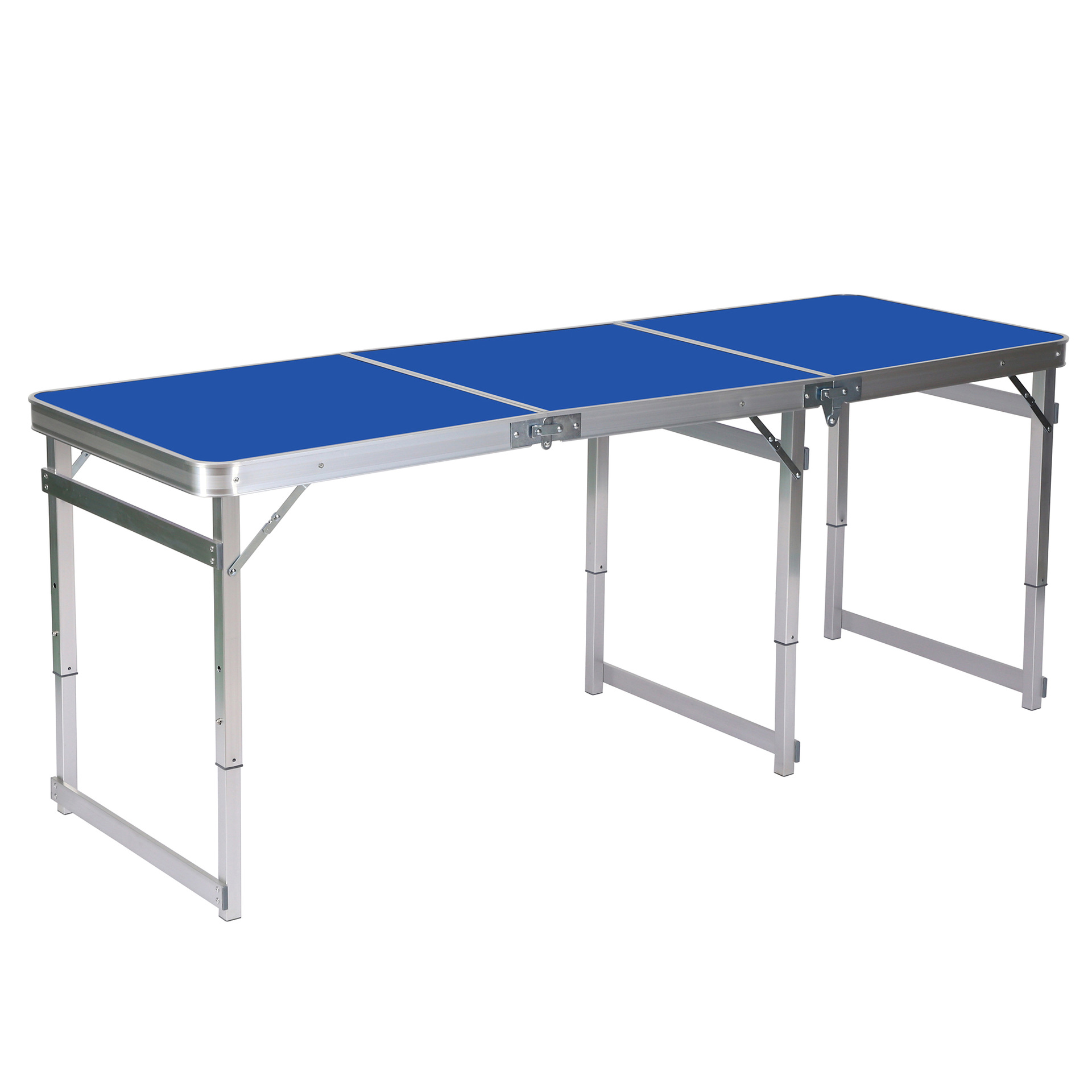 Alargado 1,8 m aleación de aluminio al aire libre mesa plegable portátil Mesa portátil puesto promoción