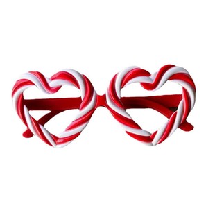 Christmas Gift Dress-up Love Glasses Girl Best Friend Couple Holiday Photo Decoration Supplies