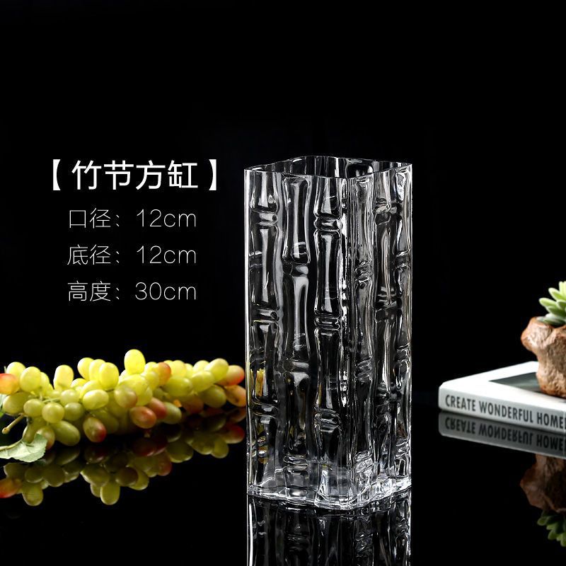 입12 높이 30cm 대나무 사각기통