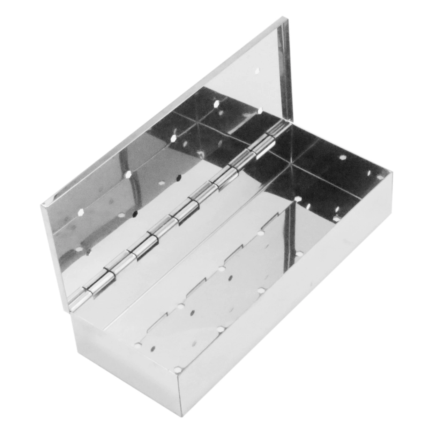 Барбекю дымовая коробка из нержавеющей стали Wood Smash Smoke Box Открытый барбекю дымовая коробка