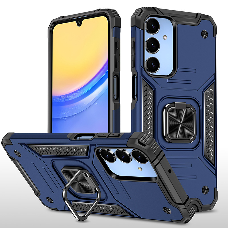 Suitable for Samsung A16/A26 Mobile Phone Case Kemeng Armor Sergeant Anti-Fall Ring Car Magnetic Export E-Commerce Model