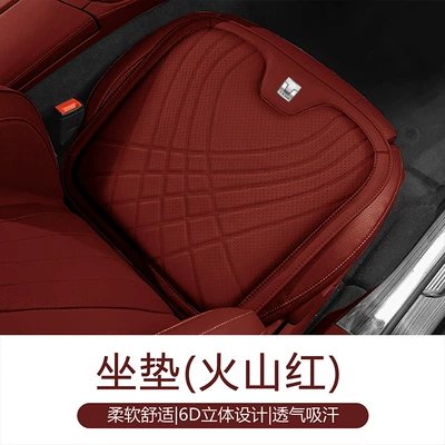 Lumbar Cushion, 700 Four-Season | Waist support - volcano-red-single-cushion