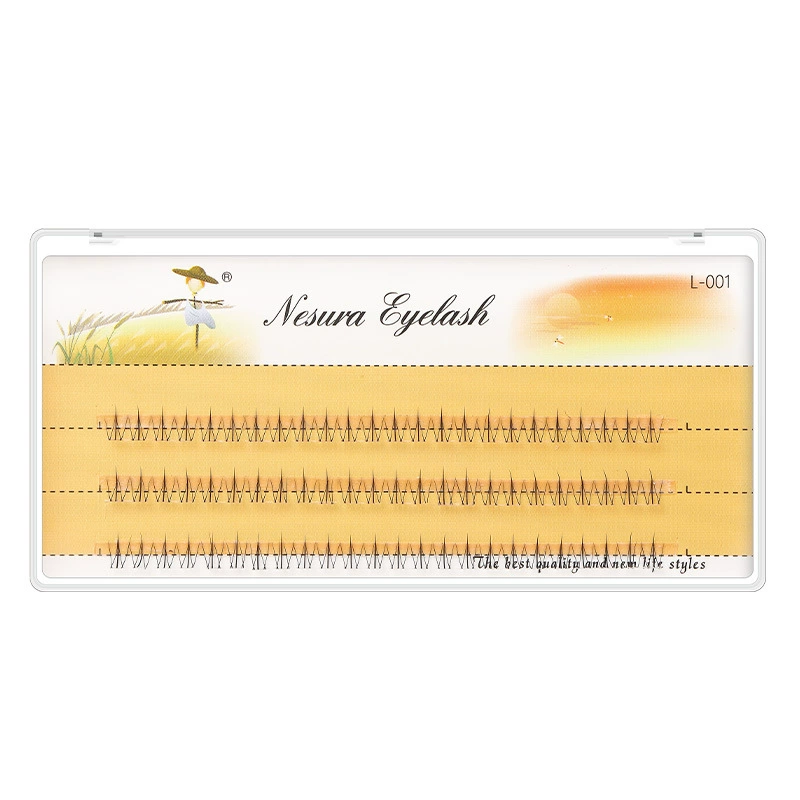 Transparent false eyelashes for eyelashes for bride, for every day