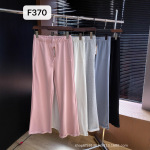 卡戴珊加绒加厚直筒弯刀阔腿卫裤秋冬女羊绒小个子遛弯休闲运动裤