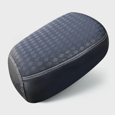 Electric car cushion seat cushion, universal heat-insulating, waterproof - double-needle-black-32
