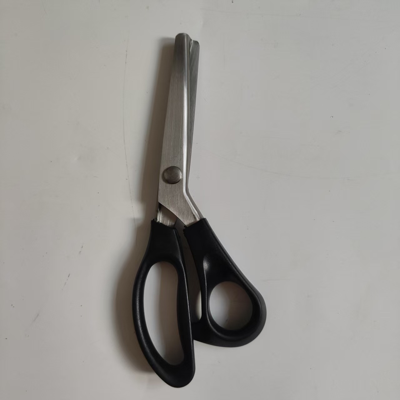 Tijeras de Dientes para Costura de Acero Inoxidable Zigzag para Costura y Tela