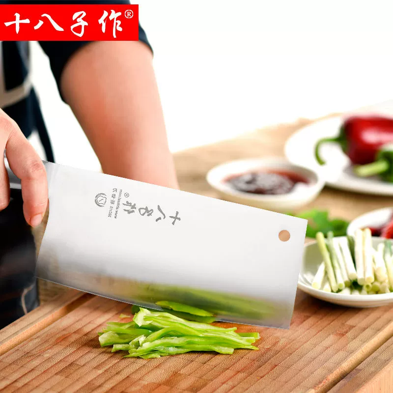 Кухонный нож для дома с двухсторонним резом, острый кухонный нож, нож для разделки костей, аутентичный инструмент ножа Янцзянь