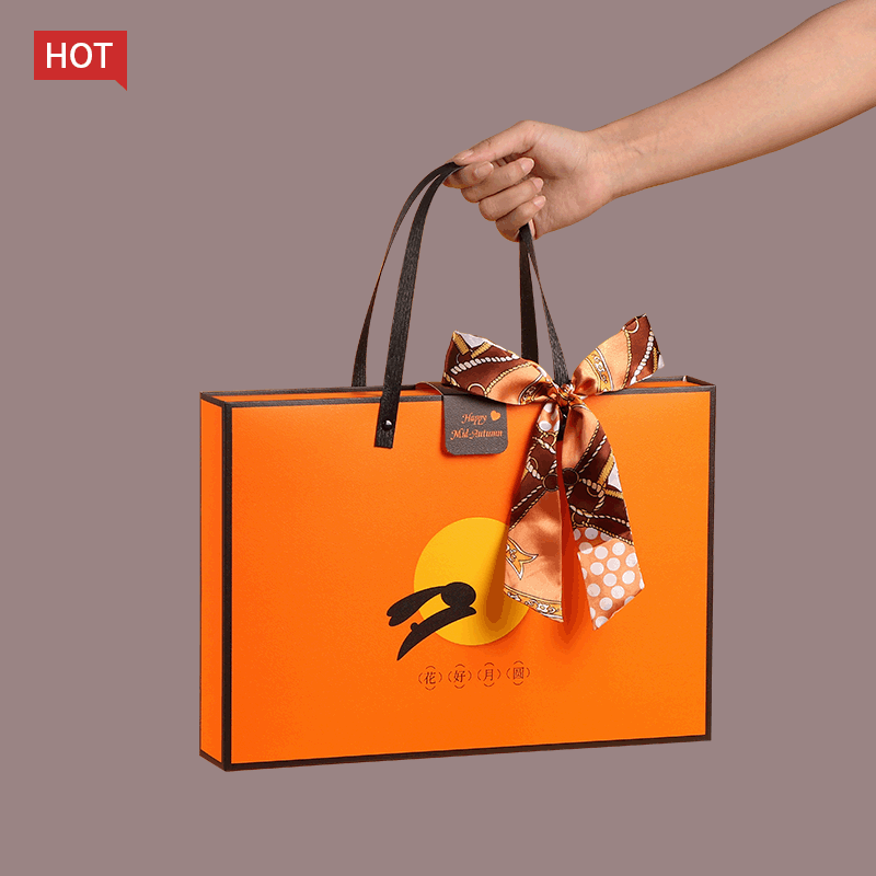 批发2022中秋月饼盒子4粒6粒8粒装网红创意手提月饼包装盒礼品盒