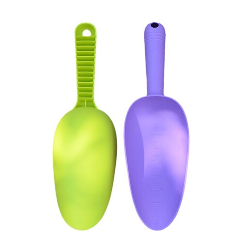 Thickened plastic shovel, succulent soil shovel, cat litter shovel, balcony vegetable digging shovel, gardening flower loosening tool