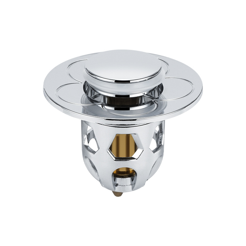 Tapón a prueba de fugas para lavabo, tapón para lavabo, tubo de desagüe para lavabo, núcleo desplegable, fregadero de acero inoxidable.