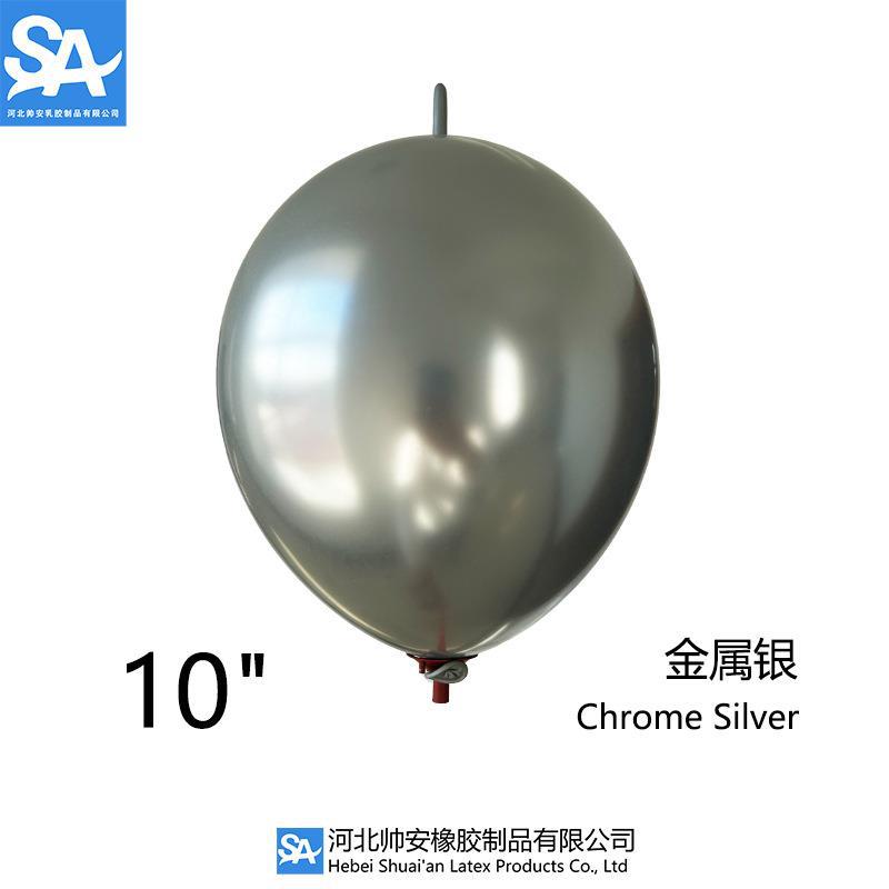 Shuai'an 5/10/12/18/36 pulgadas metal látex globo boda fiesta de cumpleaños decoración globo venta al por mayor