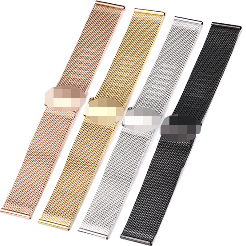 Applicable to Huawei GT3/2dw metal integrated buckle quick release raw ear stainless steel smart watch strap wholesale in stock