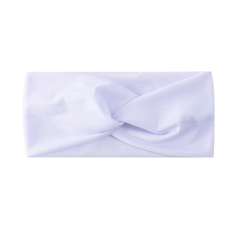 Europa y América de yoga bohemio deportes banda para el cabello elástico antideslizante banda para el cabello de ala ancha entrenamiento correr sudor-absorbente diadema de las mujeres