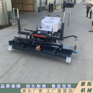 聚拓供应路面施工整平机  四轮激光整平机 厂房地坪摊铺机