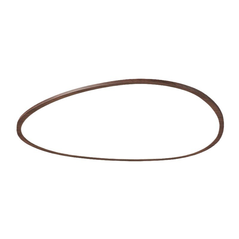 [Selección estricta] luz de techo de estilo medieval con patrón de nuez moderna y minimalista crema de viento ultra delgada protector de ojos lámpara de estudio LED