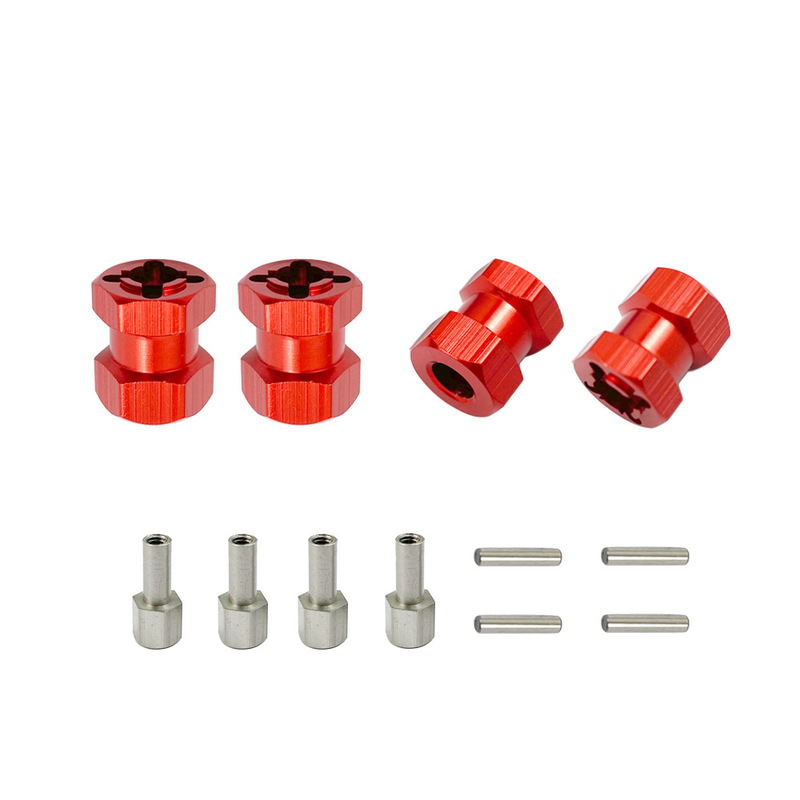12mm hexagon lengthened and widened shaft joint joint climbing car D90 AX10 CC01, SCX10, F350