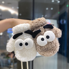 Children's Mittens for Autumn and Winter, Fleece Lined and Thickened, for Boys, Neck Hanging, for Girls, Winter Babies, Warm and Coldproof, Plush Winter