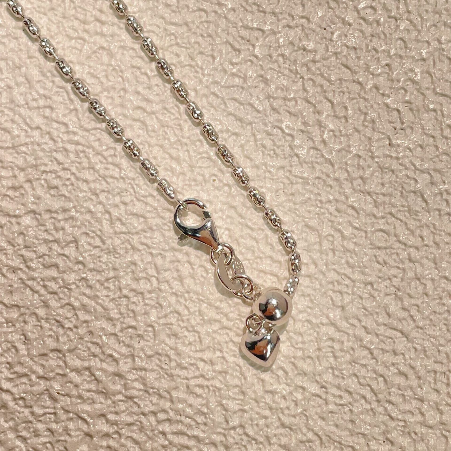 Verstellbar Chopard Perlenkette Aus 925 Silber Fir Dammen_voghion.com