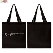 巴西圣保罗大学纪念品USP购物袋帆布包纪念环保袋女士款