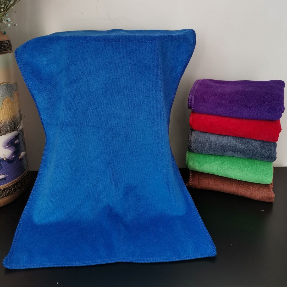 Paño de limpieza, toalla absorbente gruesa que no suelta pelusa, toalla específica para cocina, toalla de limpieza para mesa de limpieza del hogar 420g