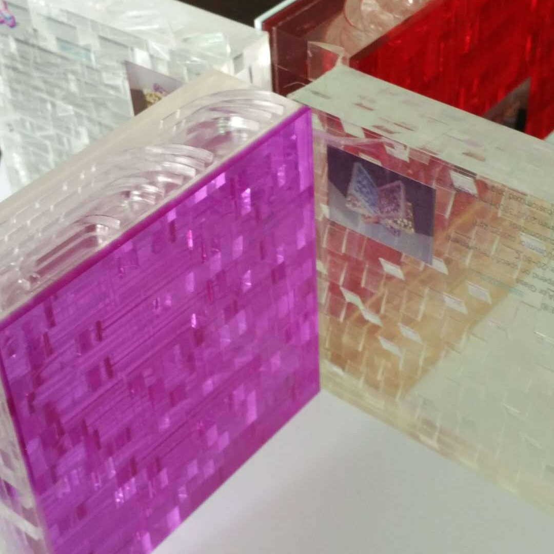 PMMA水晶艺术板    亚克力水晶板  水晶艺术板厂家直供水晶工艺板