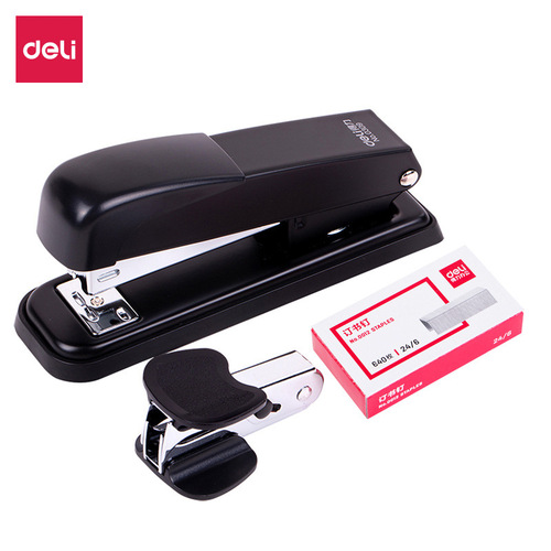 Deli 0359 stapler No. 12 standard stapler stapler with stapler office stapler set