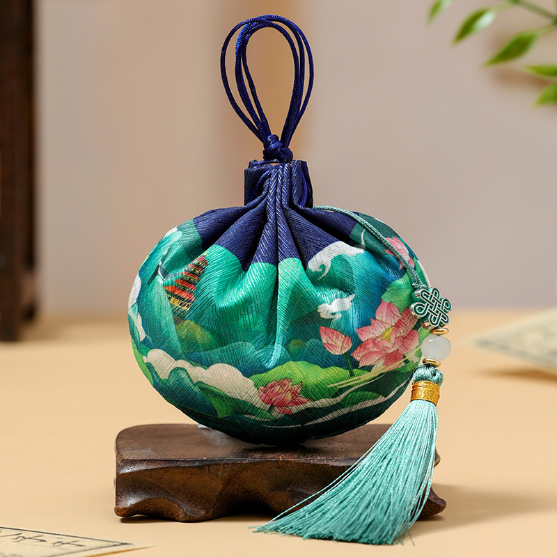 Festival del Barco del Dragón bolsas de costura china bolsas de incienso bolsas vacías de estilo antiguo cuerdas de impresión de mosquitos bolsas de incienso