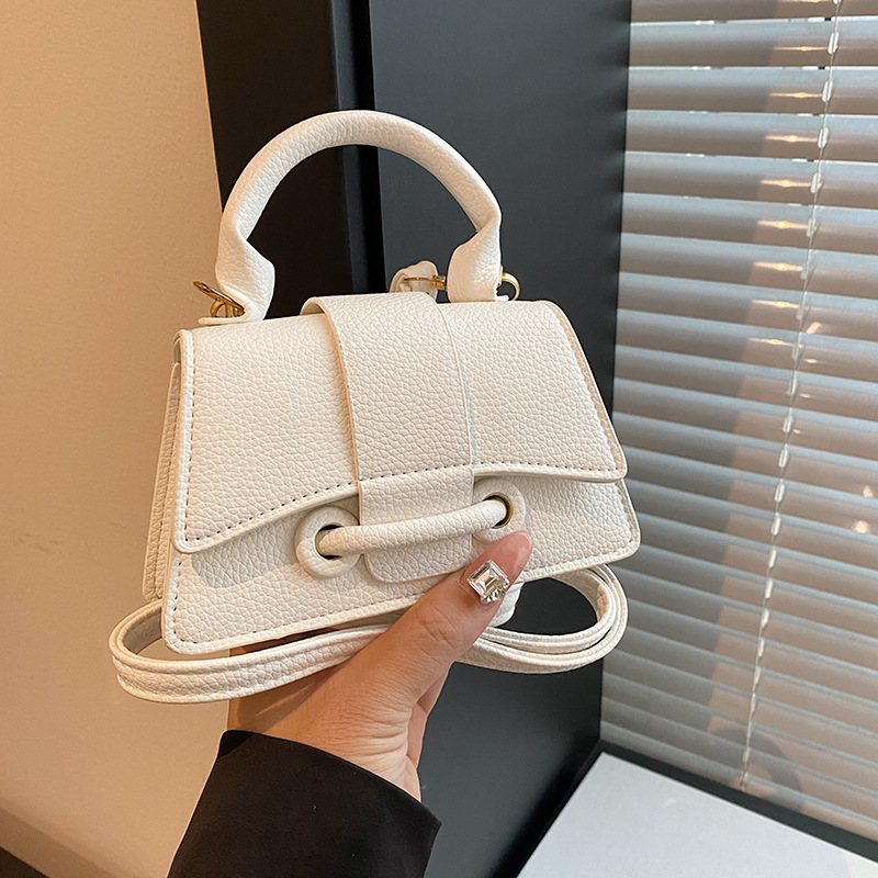 Este año, la moda coreana mini bolso otoño-invierno 2024 nuevo estilo extranjero bolso de hombro pequeño bolso cuadrado para mujeres
