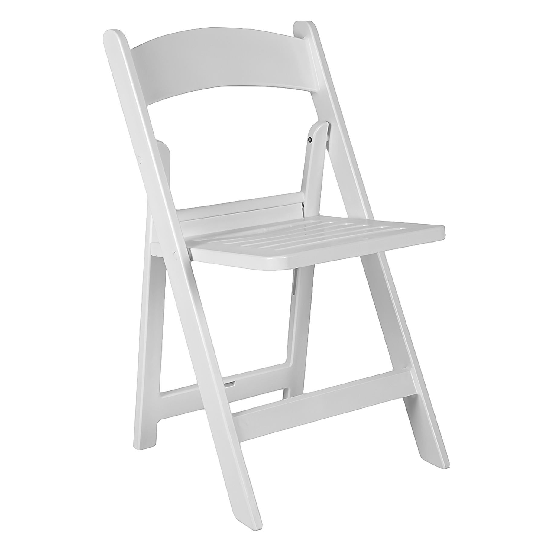 silla plegable de resina a prueba de agua y antideslizante simple al aire libre fuerte silla plegable de placa de asiento transversal interior