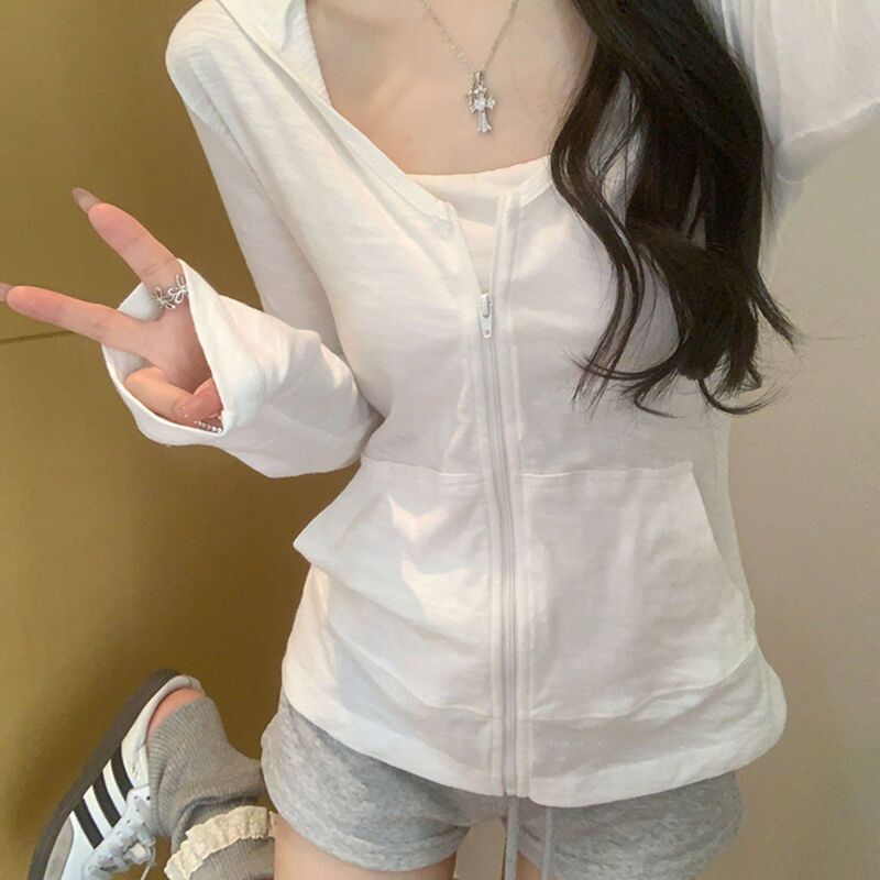 Sun Protection Clothing for Women, Summer 2026 New Popular Style, Petite Casual Versatile Thin Cardigan Top, Sun Protection Jacket, Wholesale