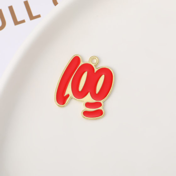 Graduation Season Inspirational Bachelor's Hat diy Jewelry Alloy Dripping Oil Bachelor's Uniform Chinese Style Inspirational Word Plate That Can Be Expected in the Future